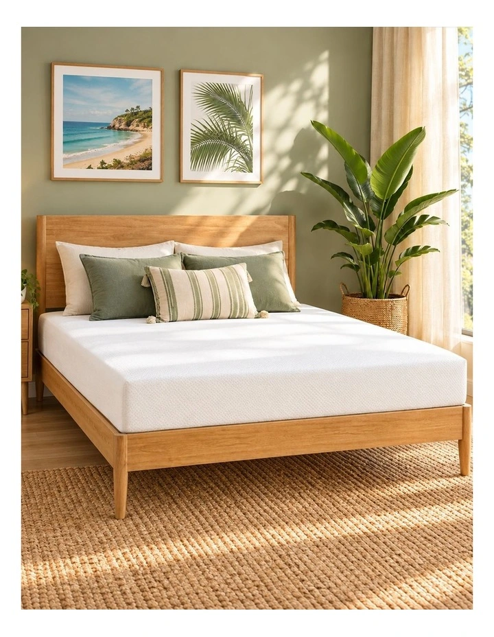 Green Tea and Cooling 20cm Memory Foam Medium Comfort Mattress image 1