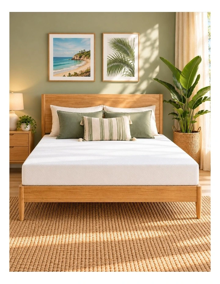 Green Tea and Cooling 20cm Memory Foam Medium Comfort Mattress image 2