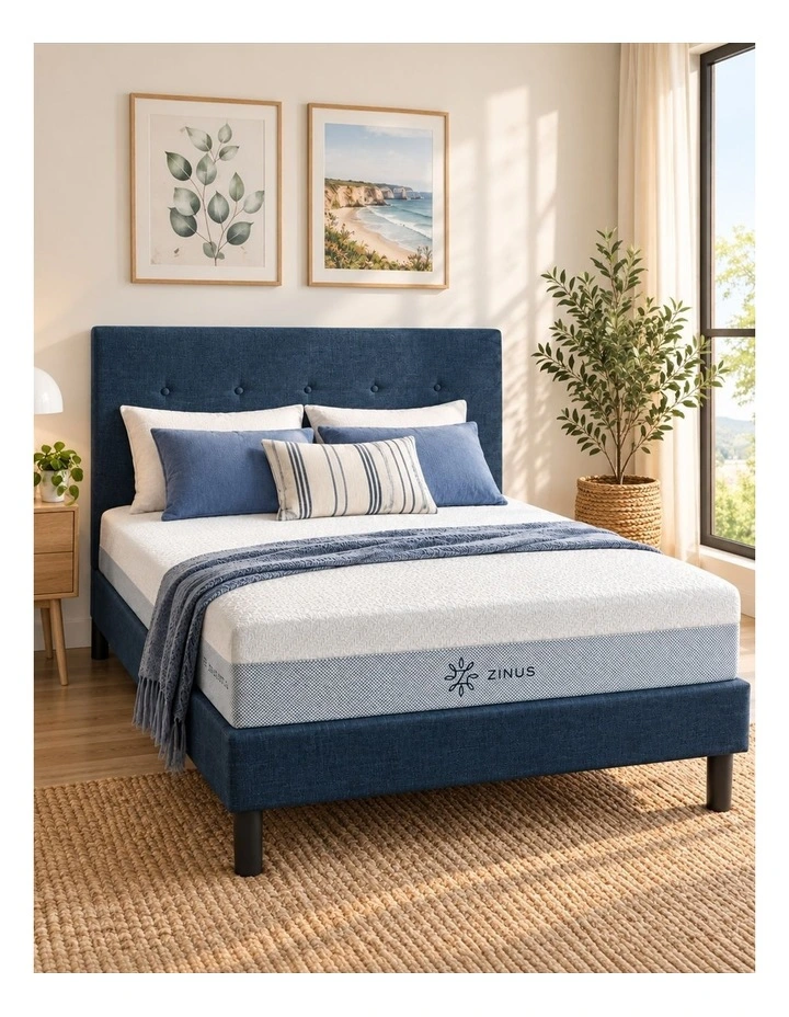 Deluxe 25 Ultra Cool Gel Memory Foam Plush Mattress image 1