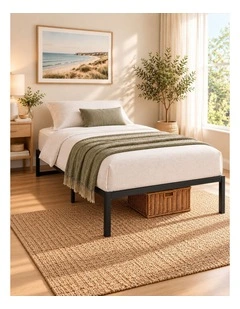 Van Heavy Duty Bed Frame in Black