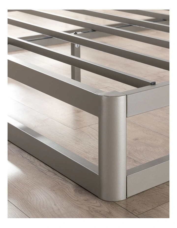 Ace of Base Bed Base Steel Frame in Gunmetal Grey image 4