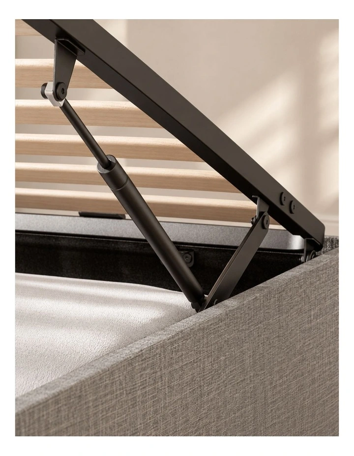 Gas Lift Storage Bed Base - Light Grey image 6