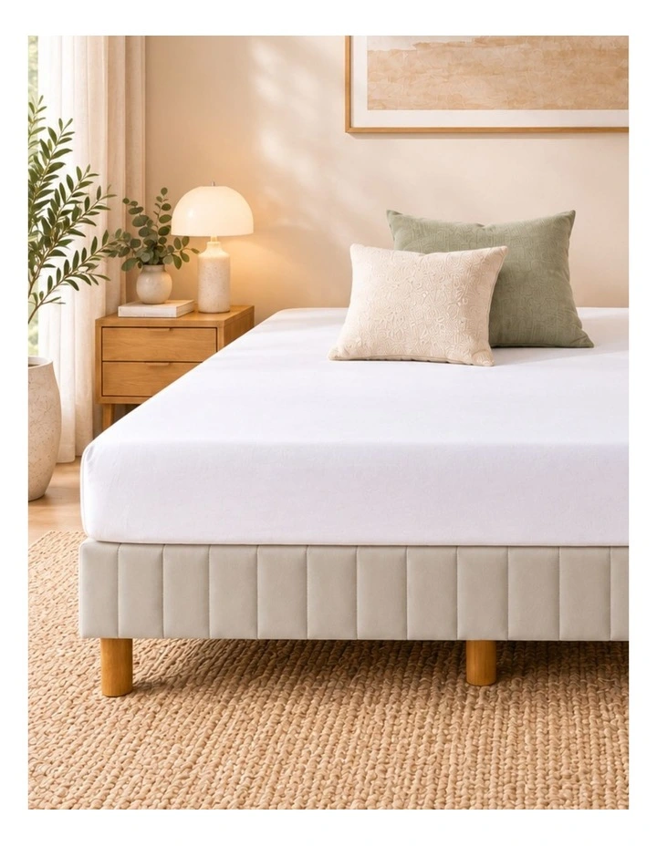 Justina Ensemble Bed Base Frame with Bolt free design image 3