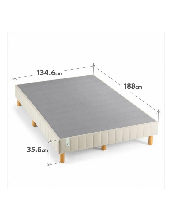Justina Ensemble Bed Base Frame with Bolt free design image 5