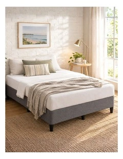 Keenan Smart Ensemble Bed Base in Dark Grey