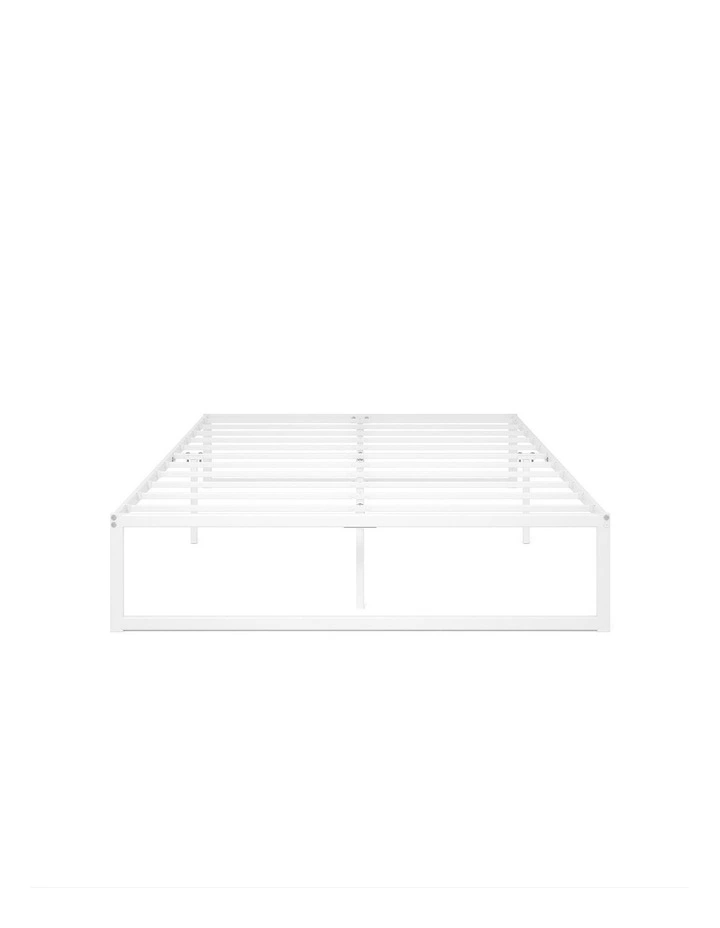 Quick Lock Bed Frame in White image 5