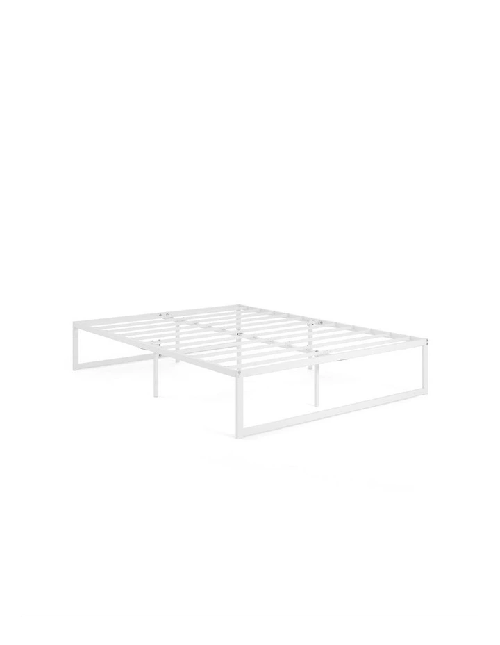 Quick Lock Bed Frame in White image 6