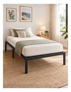 Elias Metal Bed Frame in Black