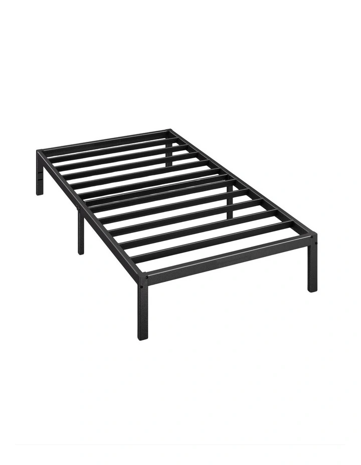 Elias Metal Bed Frame in Black image 3