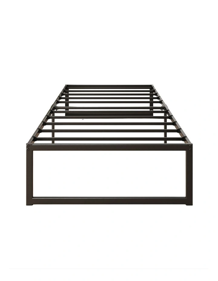 Quick Lock Metal Bed Frame in Black image 3