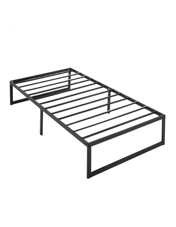 Quick Lock Metal Bed Frame in Black image 4