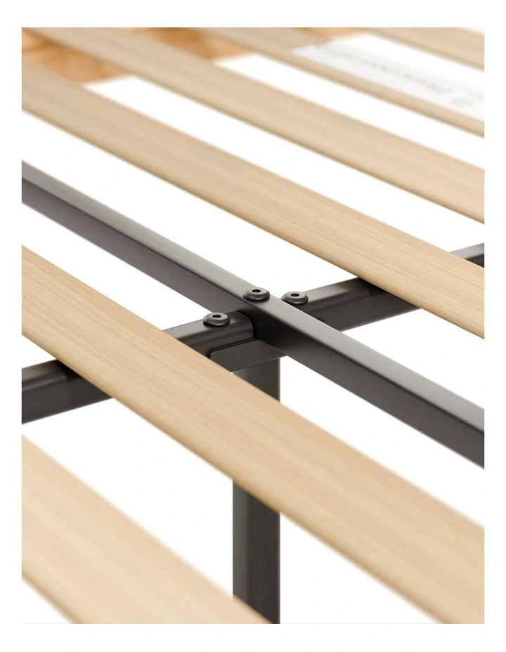Alexia Bamboo Wood Bed Frame with Footboard image 5