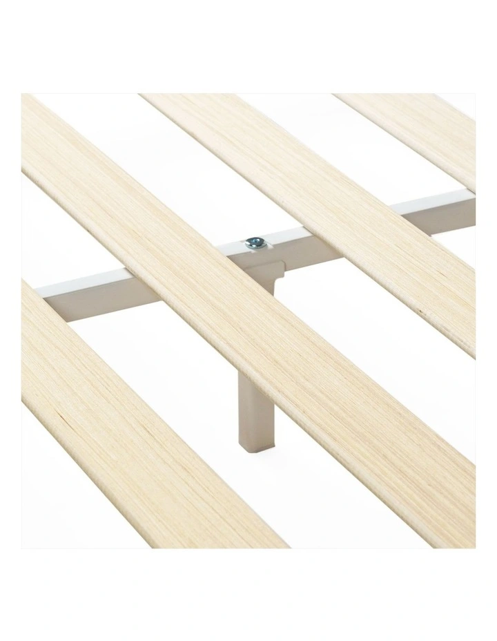 Arden Japandi Bamboo Wood Bed Frame in Natural image 4