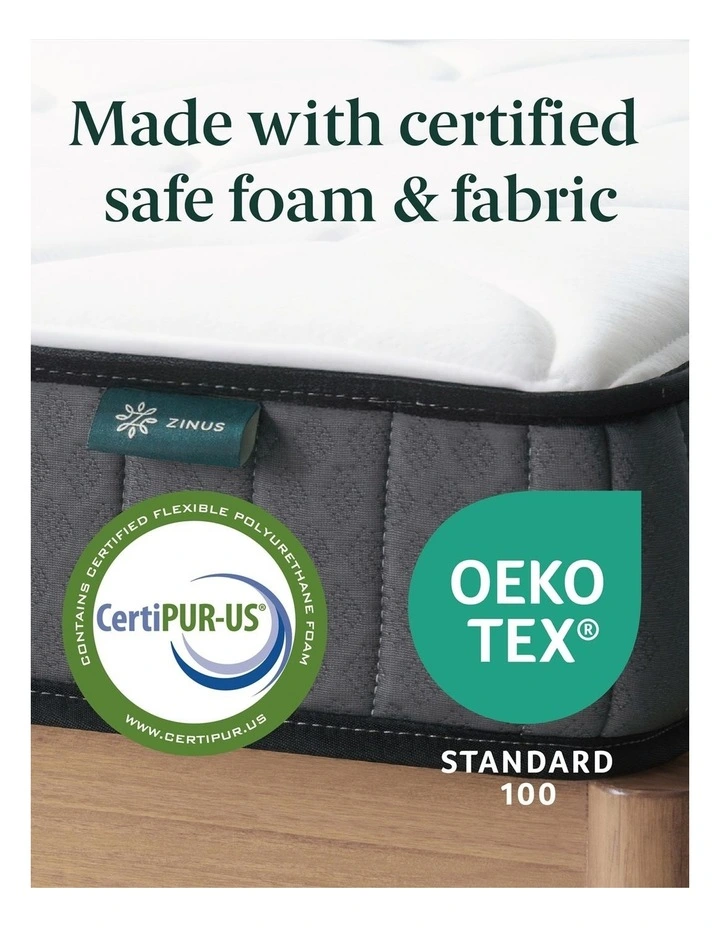 Quilted Support 15 Pocket Spring Medium Comfort Mattress image 6