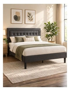 Dachelle Fabric Upholstered Bed Frame