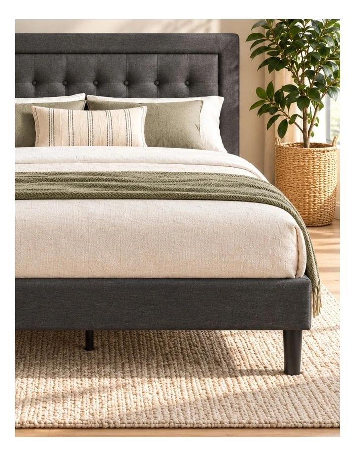 Dachelle Fabric Upholstered Bed Frame image 2