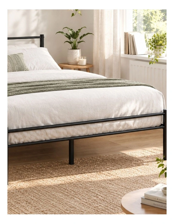 Geraldine Metal Bed Frame - Black image 4