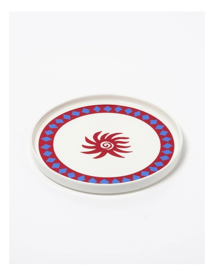 Peppa Hart Fleur Plates in White image 2