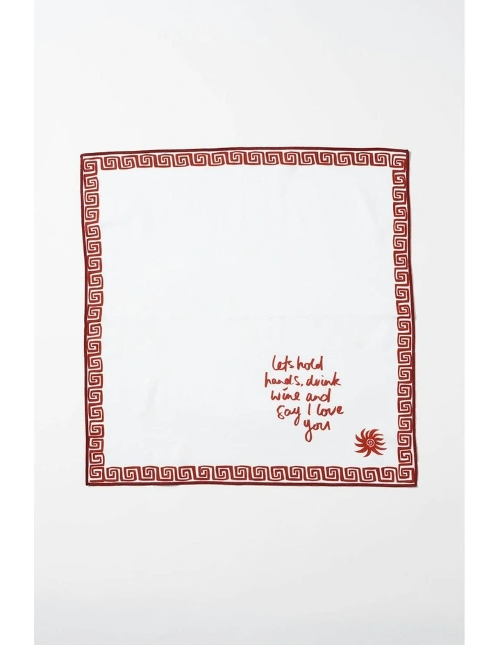 Peppa Hart Lumi Napkins in White image 3