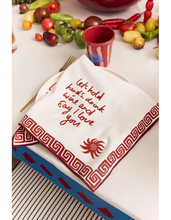 Peppa Hart Lumi Napkins in White image 5