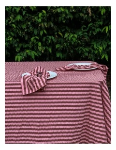 Sundae Seersucker Square Tablecloth