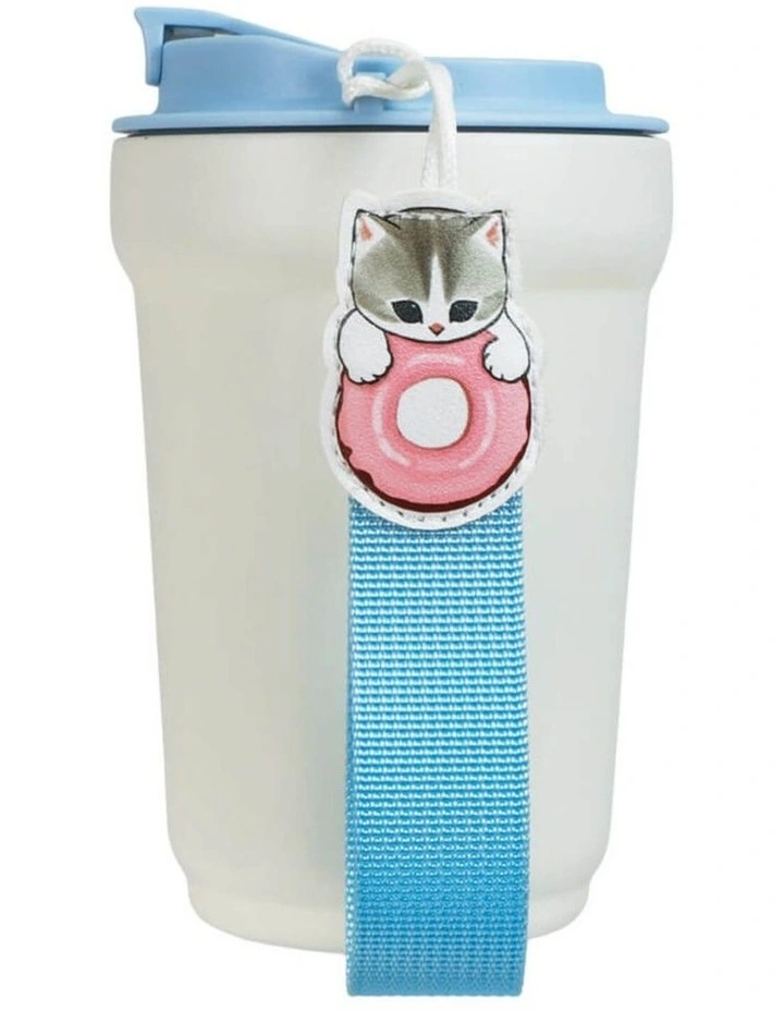 Mofusand - Steel Travel Flask 450ml - Drinkware - 3 years  image 4