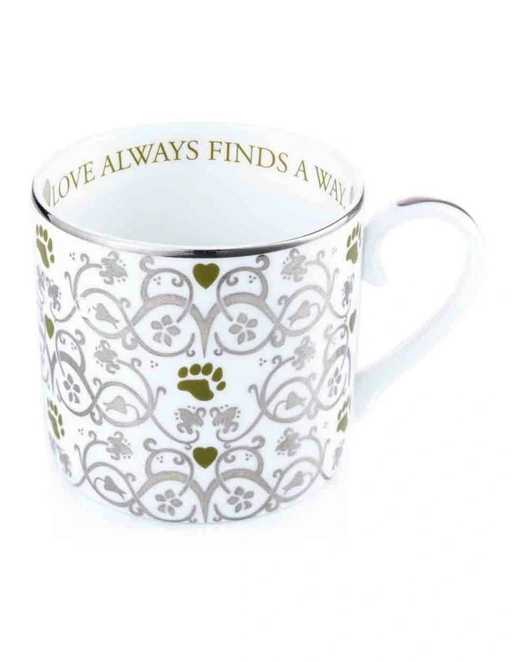 Charlie Bear - Labyrinth Cup & Saucer Set Love Always Finds A Way image 2