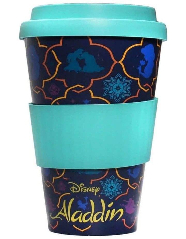 Disney Gifts - Aladdin, Disney Travel Mug, Multicolour, 400ml (Capacity) image 2
