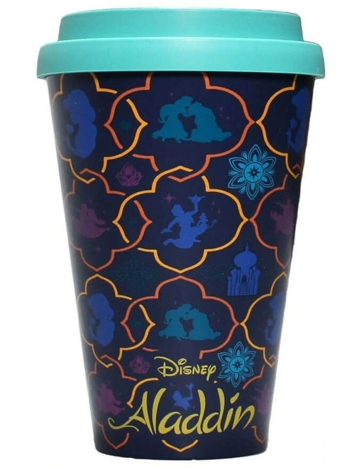 Disney Gifts - Aladdin, Disney Travel Mug, Multicolour, 400ml (Capacity) image 4