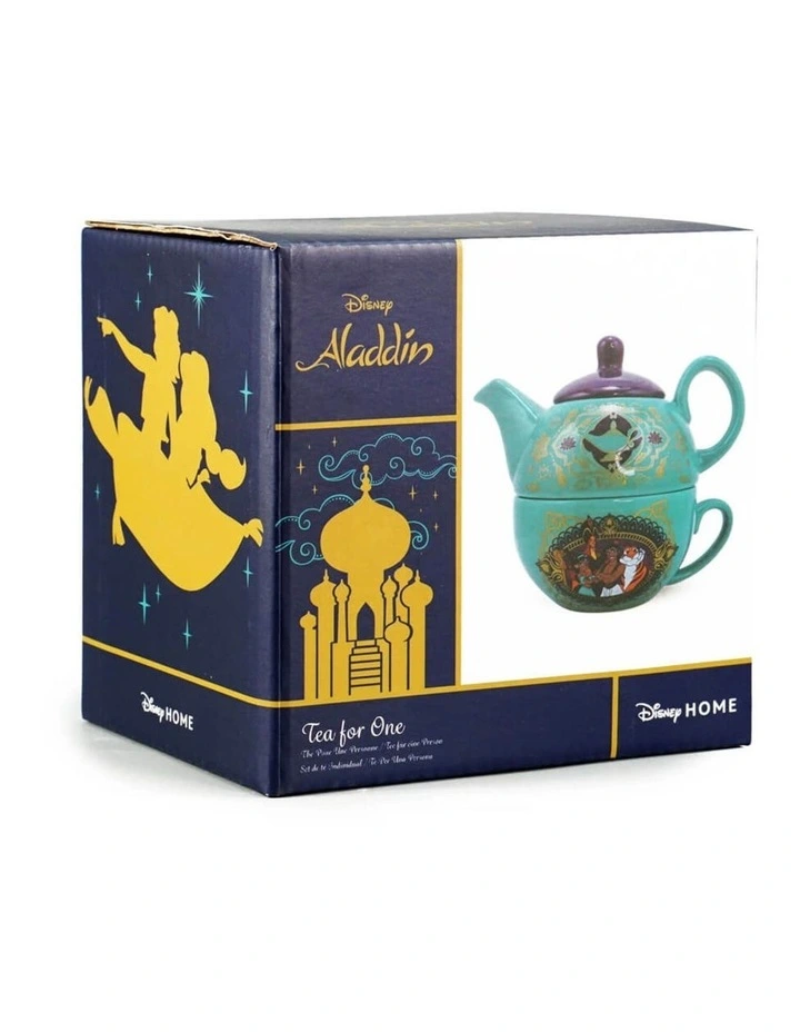 Disney Gifts - Aladdin, Tea for One Set, Multicoloured Ceramic, 16cm (Length) image 3