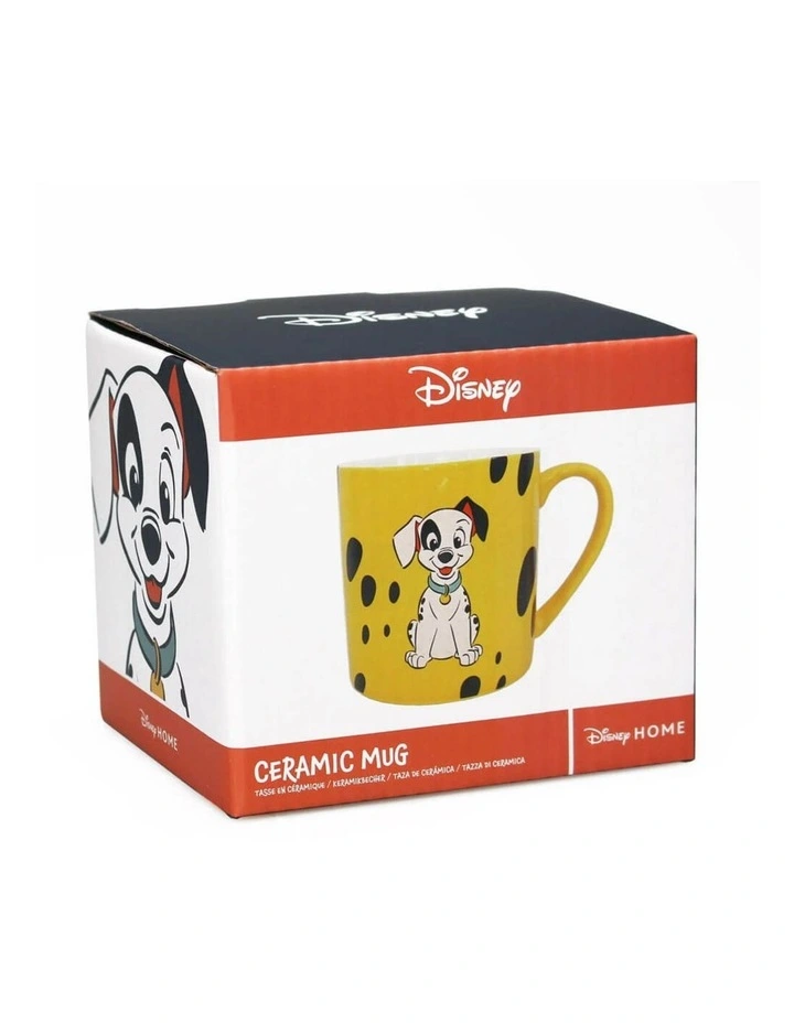 Disney Gifts - 101 Dalmatians (Patch), Disney Mug, Yellow, 310ml (Capacity) image 3