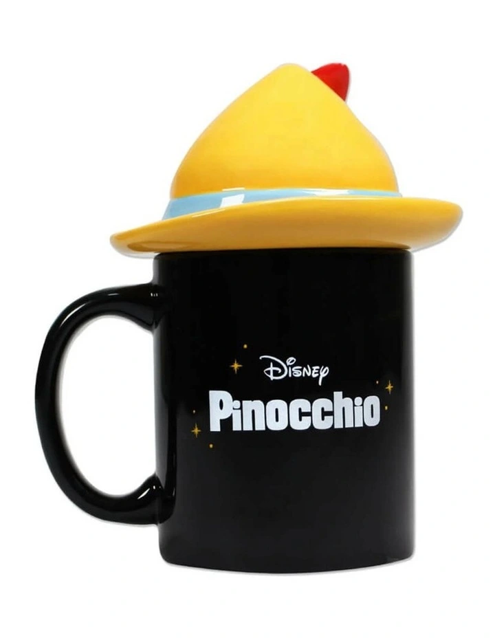 Disney Gifts - Disney Shaped Mug With Lid: Pinocchio image 2