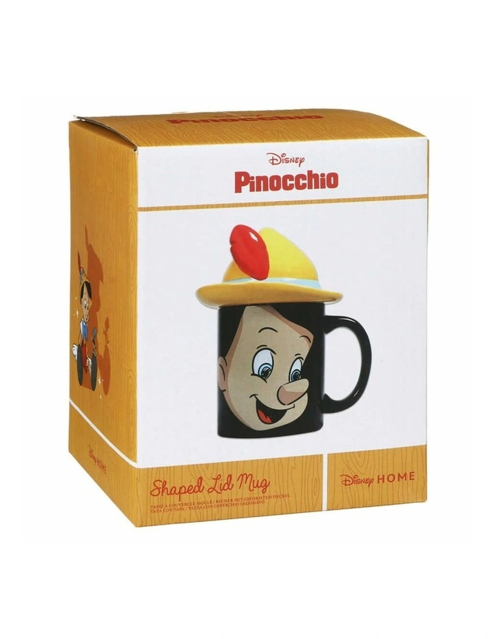 Disney Gifts - Disney Shaped Mug With Lid: Pinocchio image 3