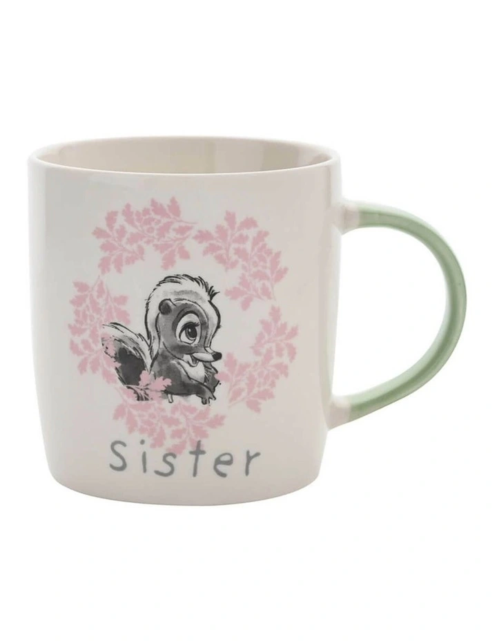 Home - Bambi Boxed 'Sister' Mug in White image 1