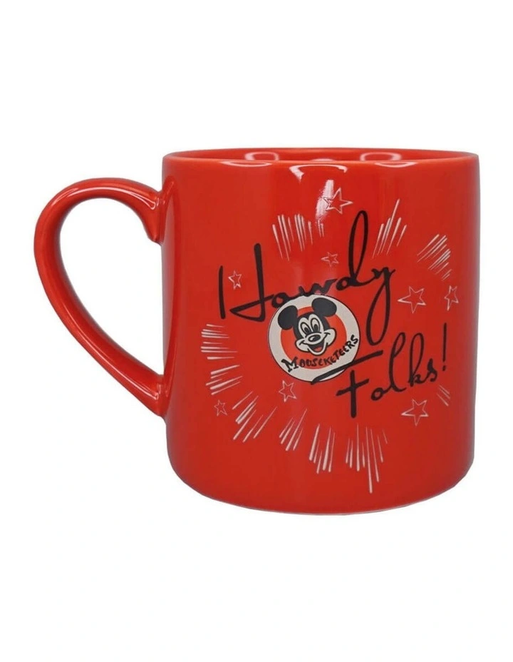 Mickey Mouse Club Mug Gifts 310ml in Red image 2