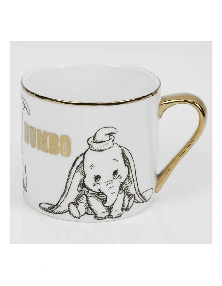 Collectible Dumbo New Bone China Drinkware Mug Gifts in White image 2