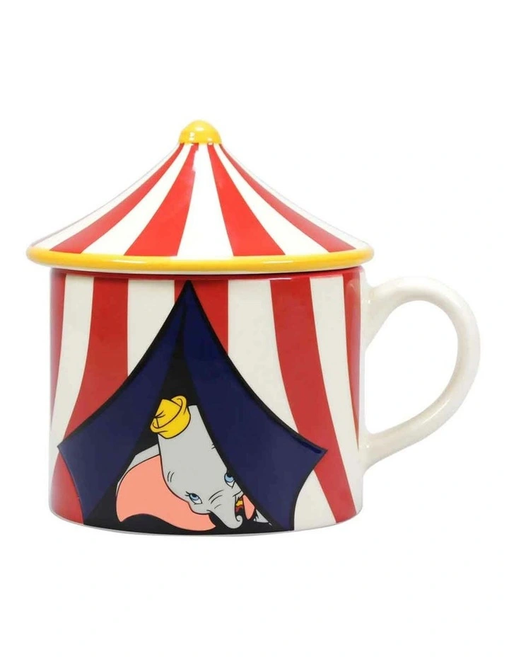 Dumbo Circus Shaped Mug Gifts With Lid in Multi image 1