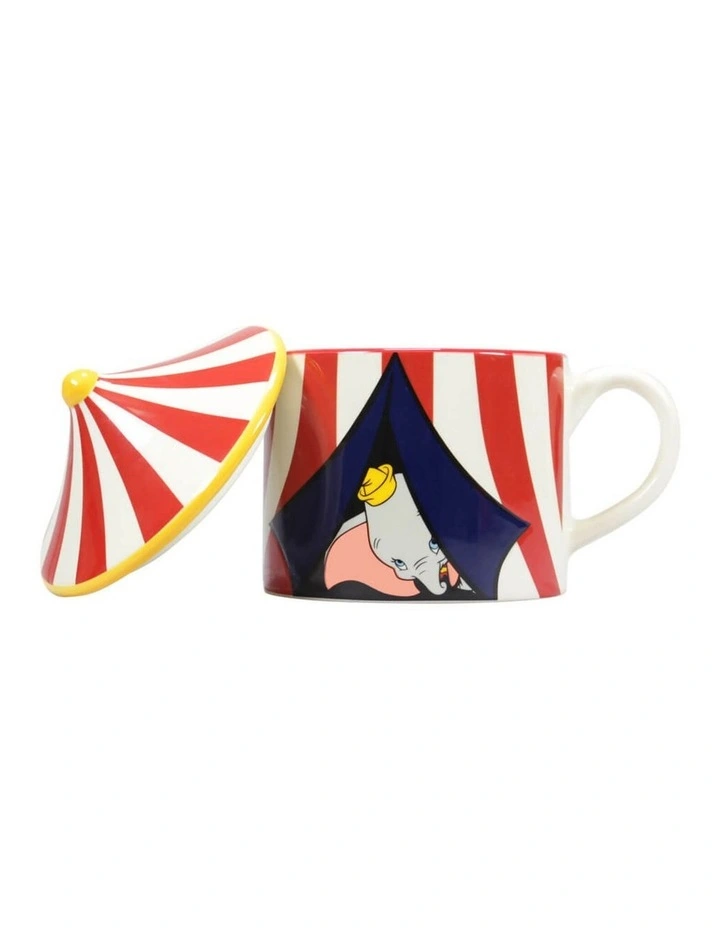 Dumbo Circus Shaped Mug Gifts With Lid in Multi image 3