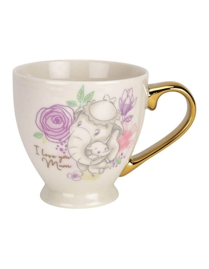 Dumbo Mum Porcelain Mug Gifts in White image 1
