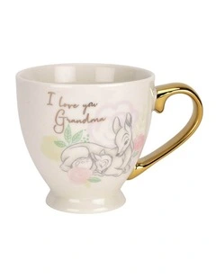 Bambi Grandma Porcelain Mug Gifts in White