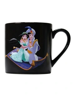 Aladdin Disney Heat Changing Mug Gifts 310ml in Multicoloured