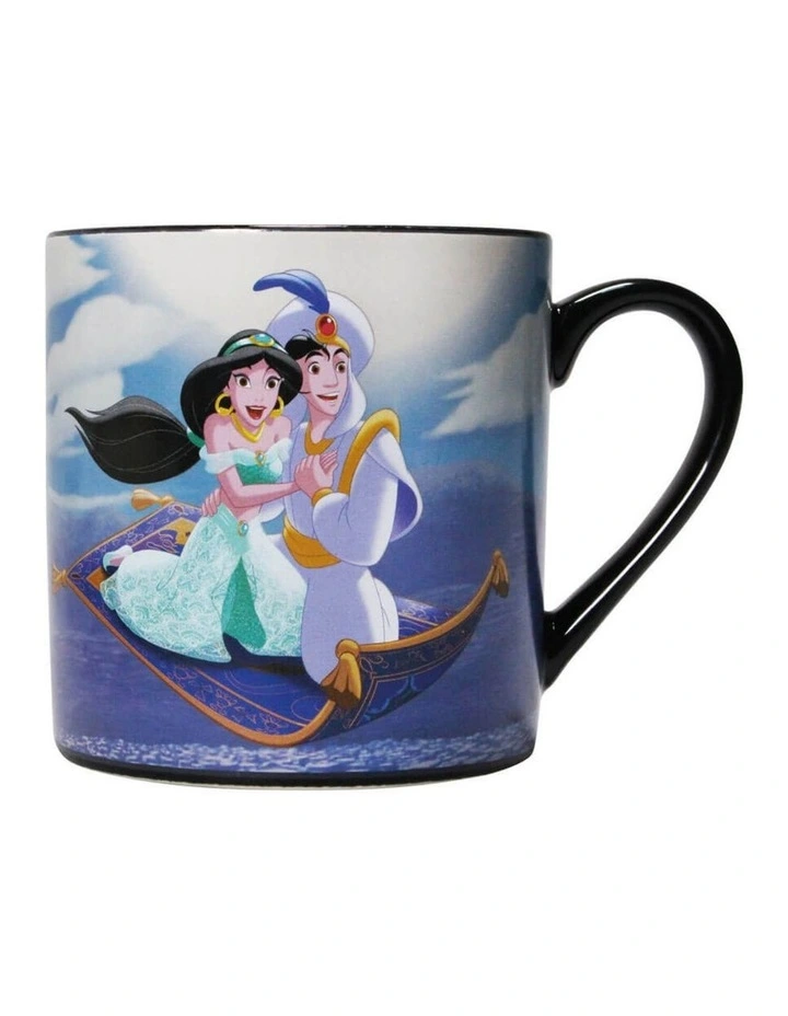 Aladdin Disney Heat Changing Mug Gifts 310ml in Multicoloured image 2