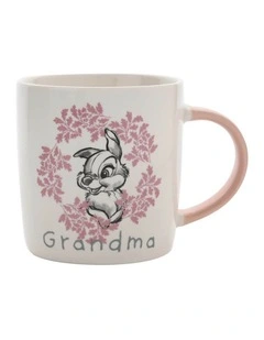Home Bambi Boxed Grandma Mug in White