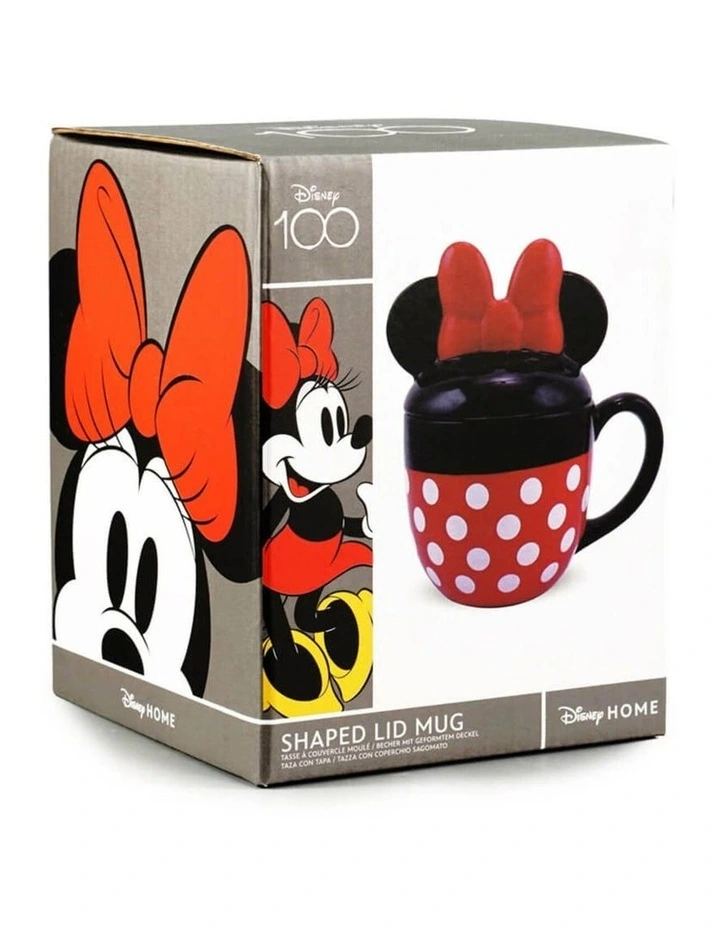 Minnie Mouse Shaped Mug Gifts 425ml in Multicolour image 3