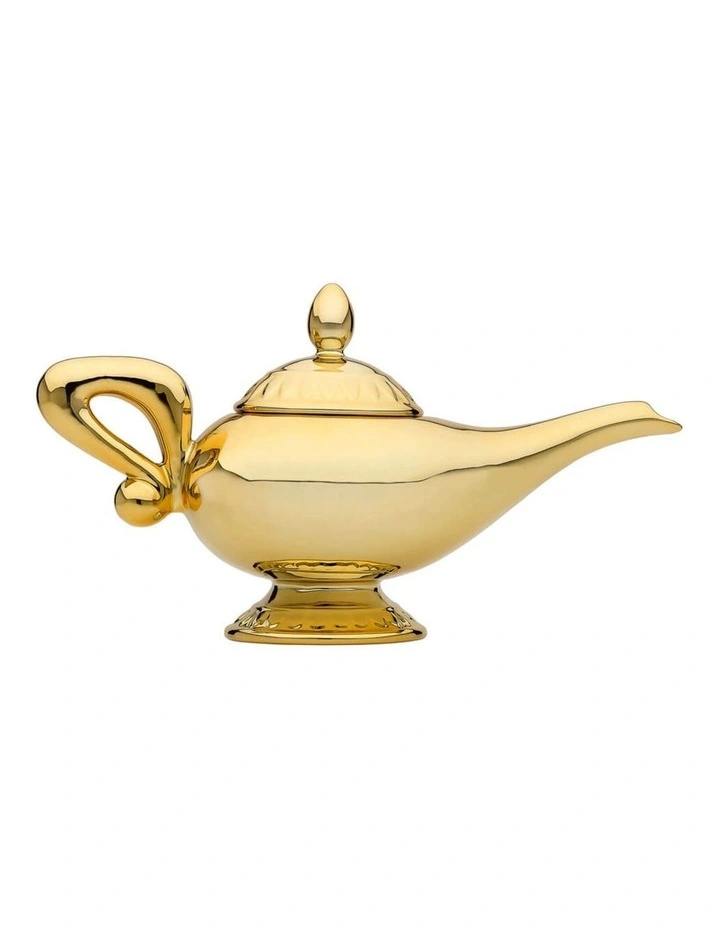 Aladdin - Lamp Tea Pot & Glasses Gift Sets in Gold image 3