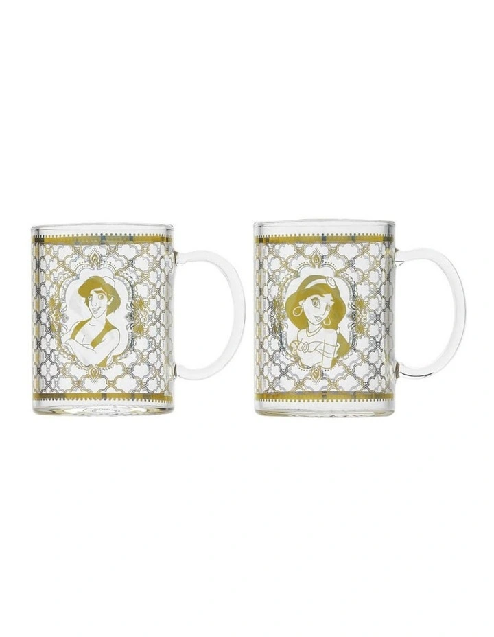 Aladdin - Lamp Tea Pot & Glasses Gift Sets in Gold image 4