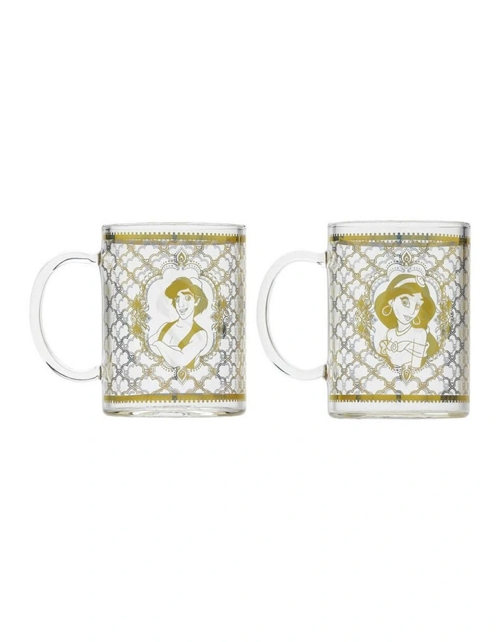 Aladdin - Lamp Tea Pot & Glasses Gift Sets in Gold image 5