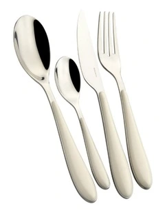 Gioia Cutlery Set Piece Of 24 in Ivory