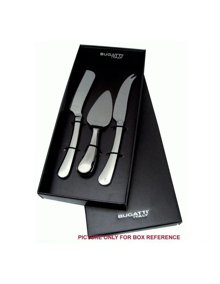 Cheese Knife Set 3-Pieces in Silver image 1