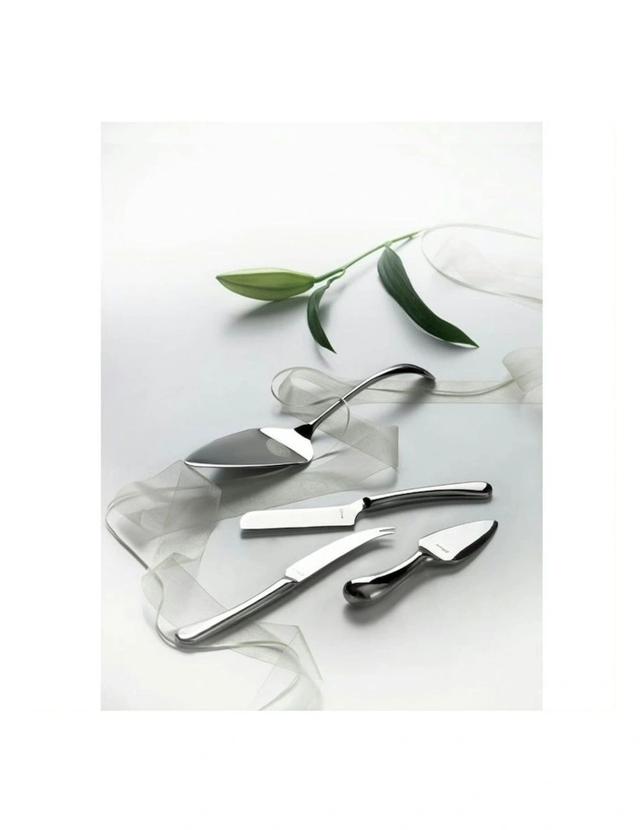 Cheese Knife Set 3-Pieces in Silver image 2
